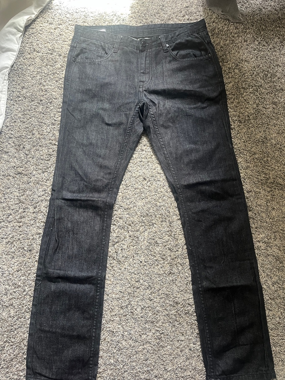Comune Men's Black Slim Fit Jeans